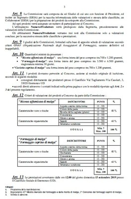 45^ Mostra mercato del formaggio e della ricotta di malga e 2^	Concorso dei formaggi caprini di malga a Enemonzo (3)