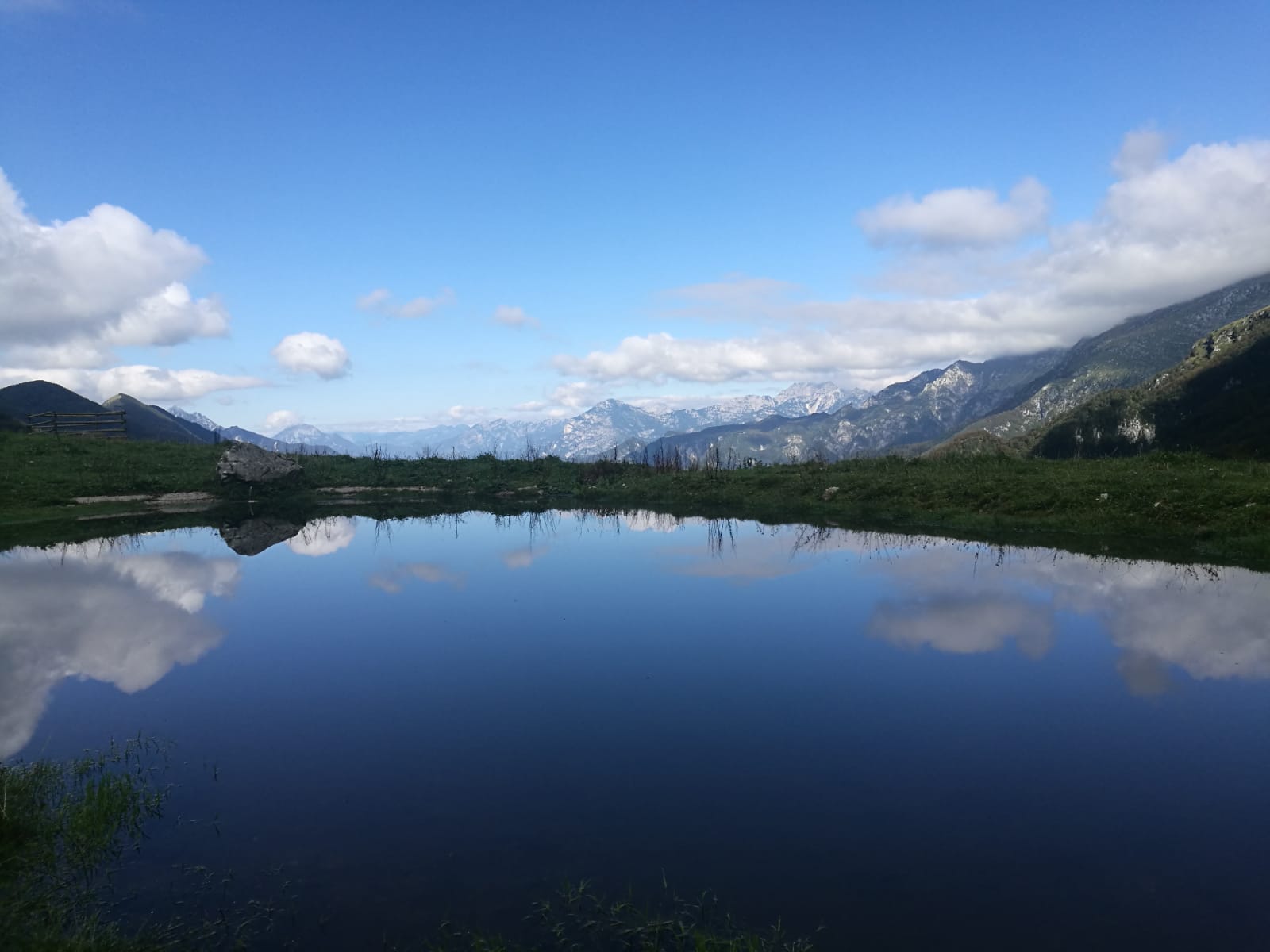 Pozza di abbevarata a malga Coot